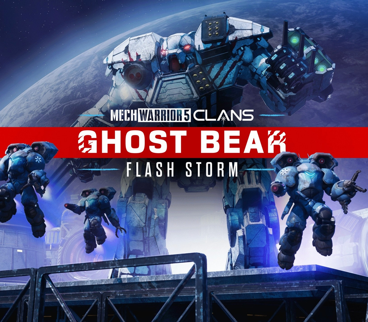 MechWarrior 5: Clans - Ghost Bear: Flash Storm DLC PC Steam CD Key Logo