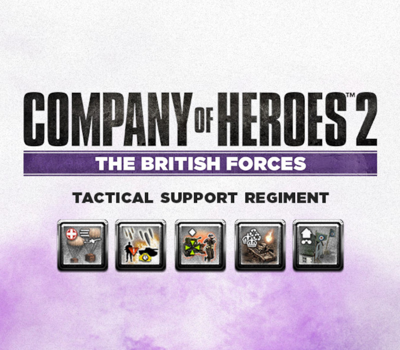 Company of Heroes 2 - British Commander: Tactical Support Regiment DLC Steam CD Key Logo