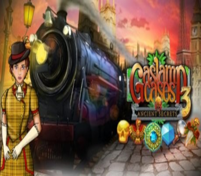 Gaslamp Cases 3: Ancient Secrets Steam CD Key Logo