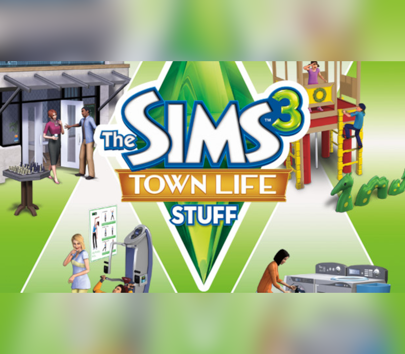 The Sims 3 - Town Life Stuff Pack DLC PC EA App CD Key Logo
