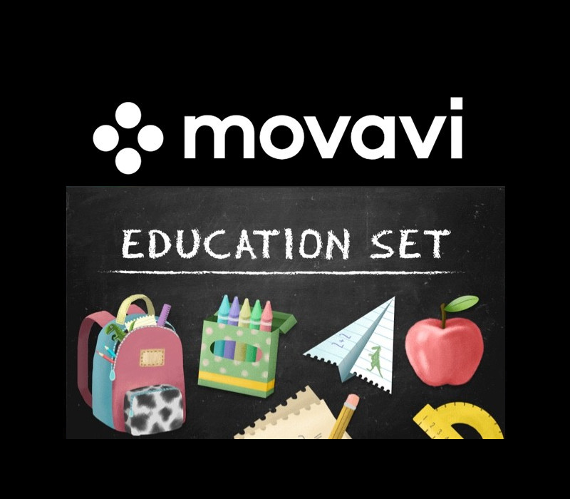 Movavi Video Editor Plus 2021 Effects - Education Set Steam CD Key Logo