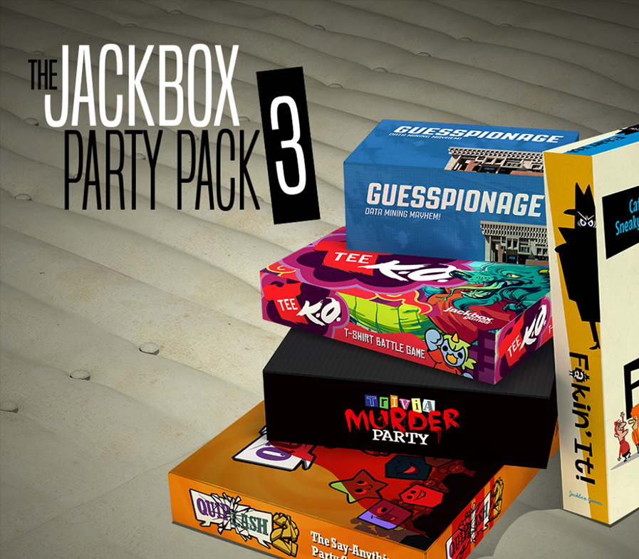 The Jackbox Party Pack 3 PC Steam CD Key Logo