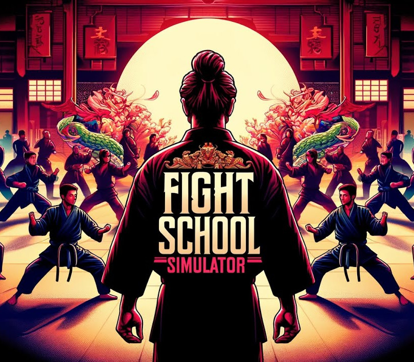 Fight School Simulator PC Steam CD Key Logo