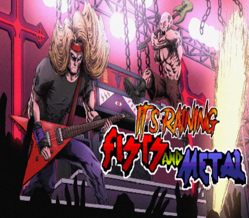 It's Raining Fists and Metal Steam CD Key Logo