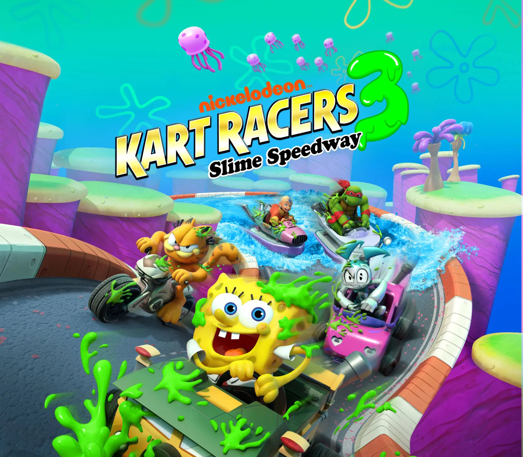 Nickelodeon Kart Racers 3: Slime Speedway Steam CD Key Logo