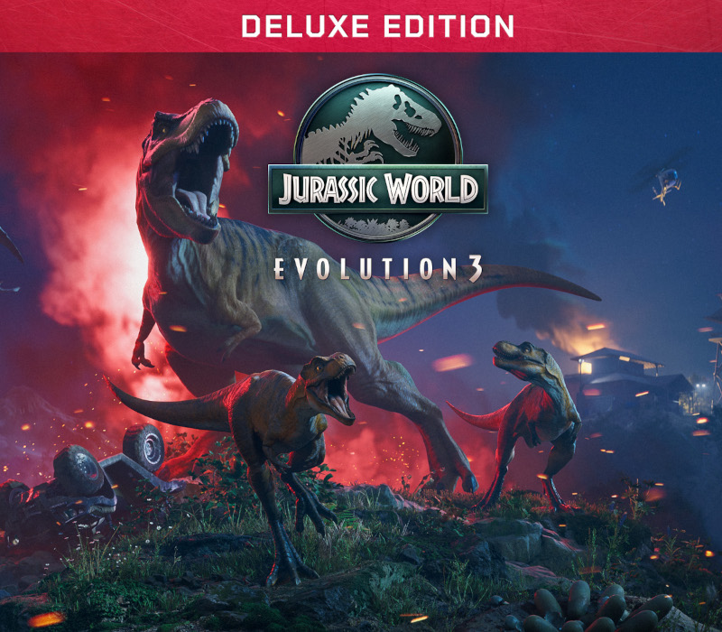 Jurassic World Evolution 3 Deluxe Edition EU Xbox Series X|S / PC CD Key Logo