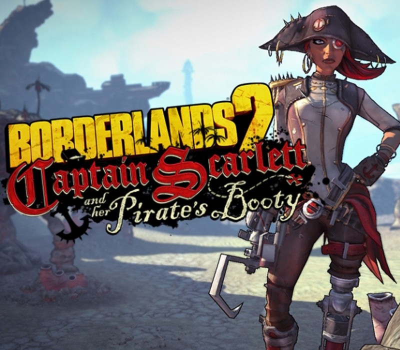 Borderlands 2 - Captain Scarlett and her Pirate's Booty DLC PC Steam CD Key Logo