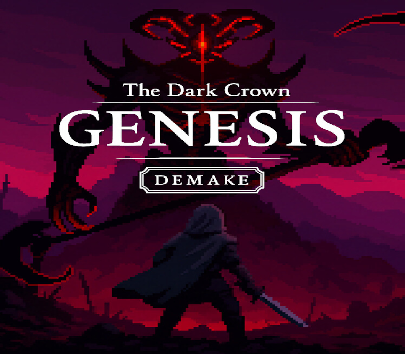 The Dark Crown: Genesis Demake PC Steam CD Key Logo