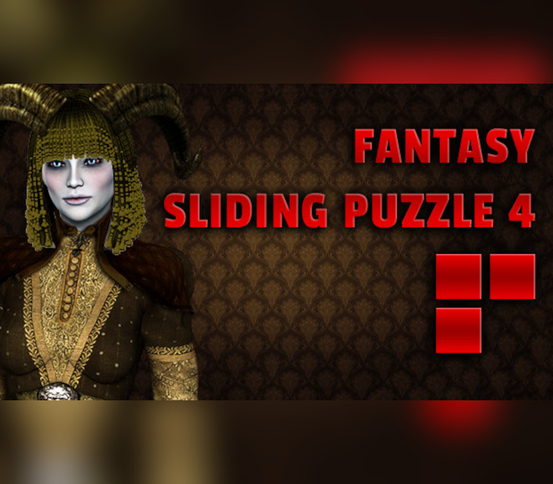Fantasy Sliding Puzzle 4 + Artbook DLC Steam CD Key Logo