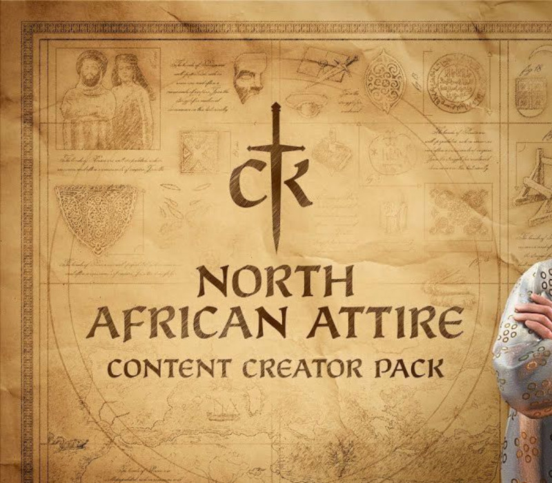 Crusader Kings III - Content Creator Pack: North African Attire DLC PC Steam CD Key Logo