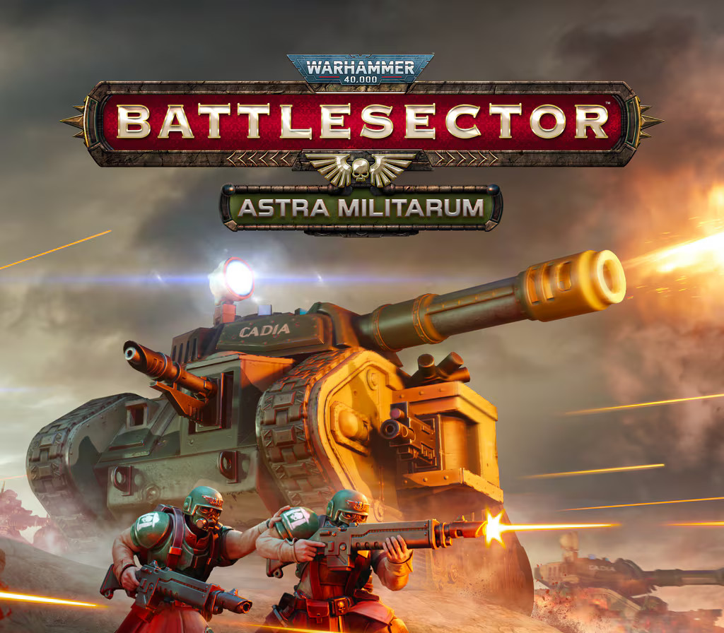 Warhammer 40,000: Battlesector - Astra Militarum DLC EU PC Steam CD Key Logo