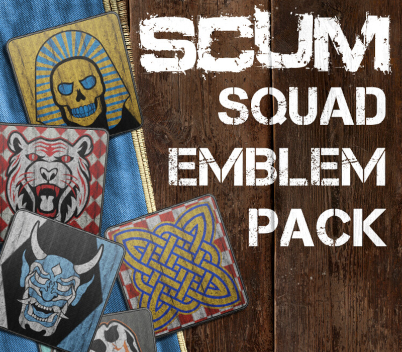 SCUM - Squad Emblem Pack DLC PC Steam CD Key Logo