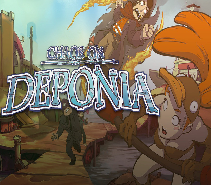 Chaos on Deponia PC Steam CD Key Logo