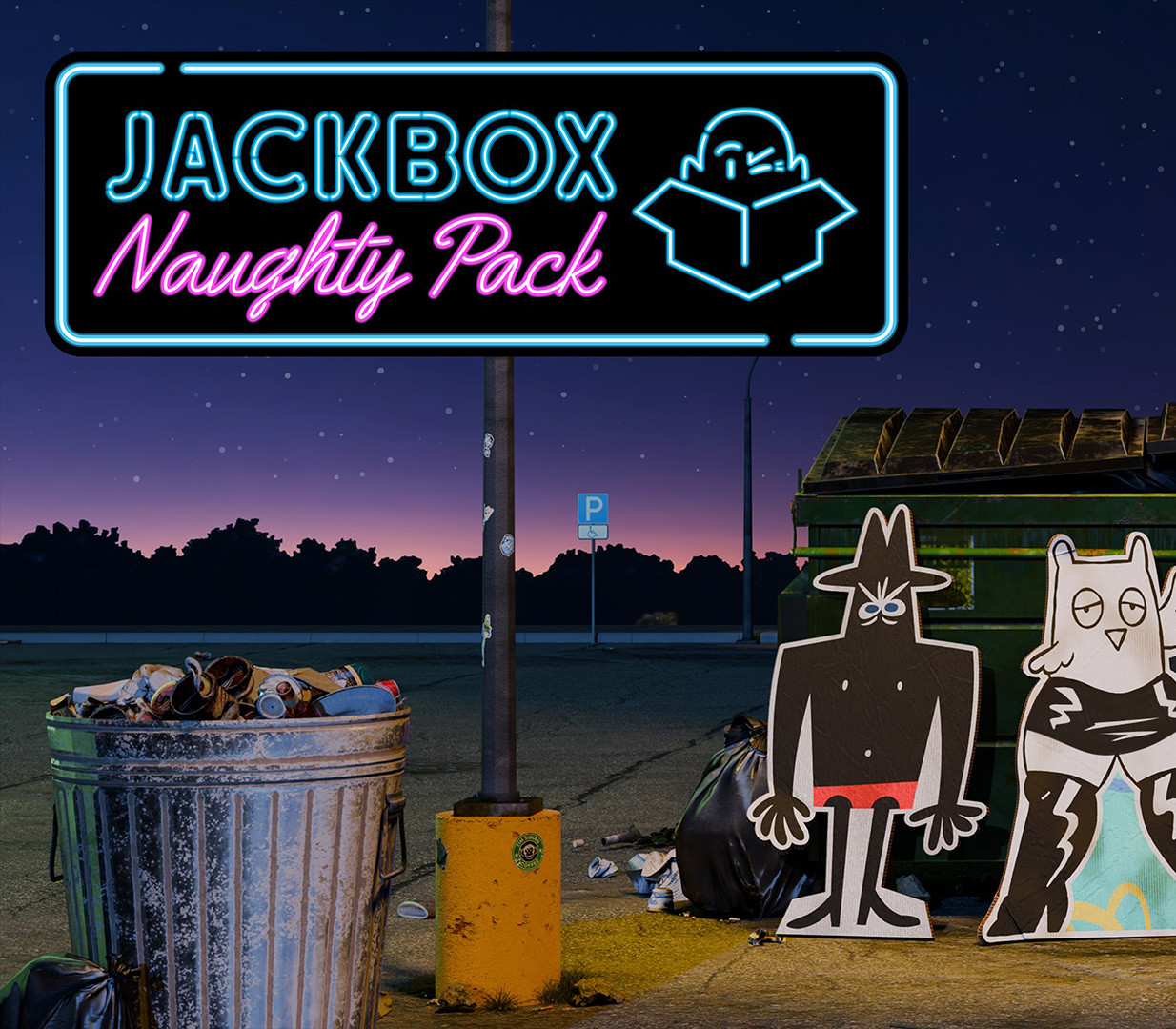 The Jackbox Naughty Pack PC Steam CD Key Logo