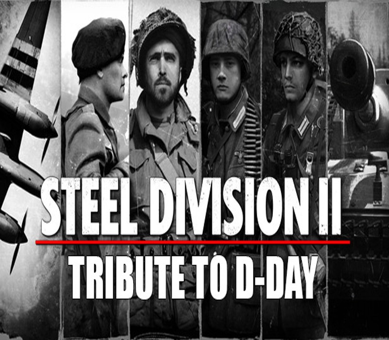 Steel Division 2 - Tribute to D-Day Pack DLC PC Steam CD Key Logo