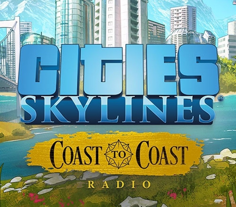 Cities: Skylines - Coast to Coast Radio DLC EU Steam CD Key Logo