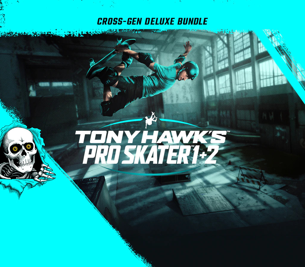 Tony Hawk's Pro Skater 1 + 2 - Cross-Gen Deluxe Bundle AR XBOX One / Xbox Series X|S CD Key Logo