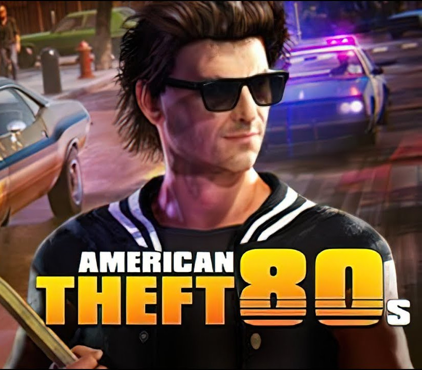 American Theft 80s Steam CD Key Logo