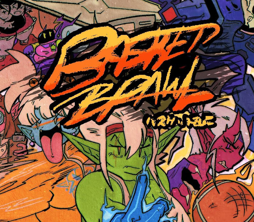 Basket Brawl DX PC Steam CD Key Logo