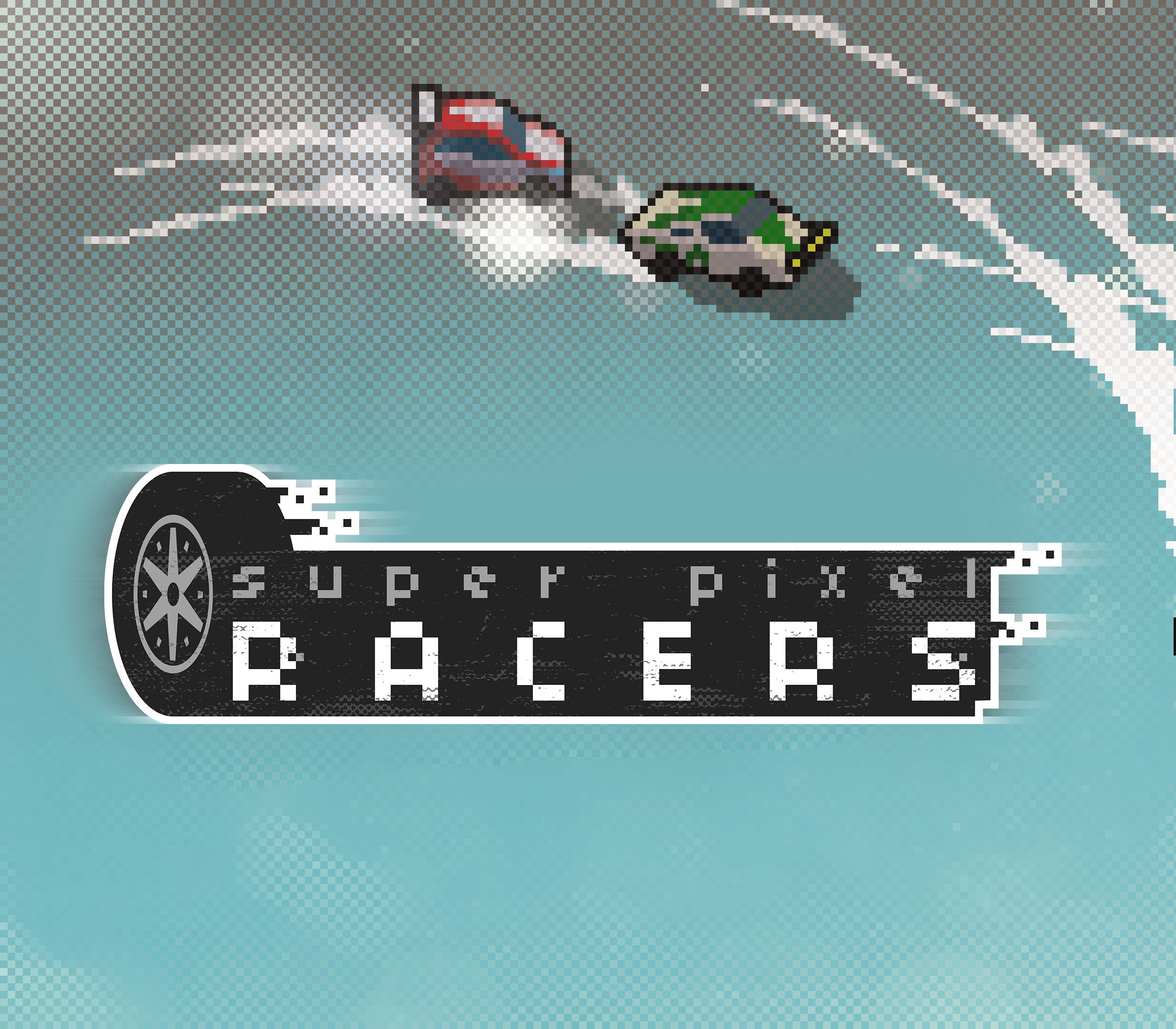 Super Pixel Racers Steam CD Key Logo