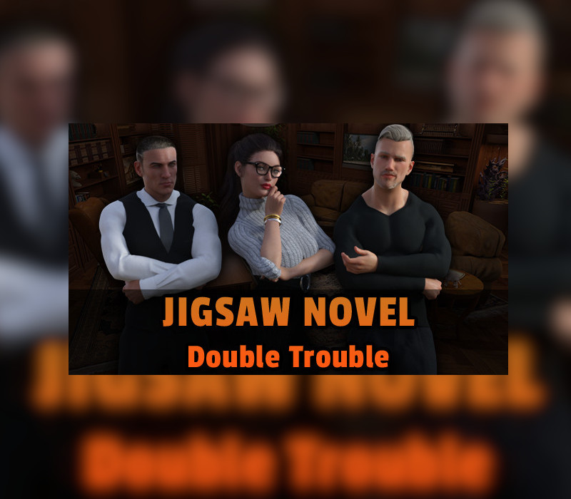 Jigsaw Novel - Double Trouble Steam CD Key Logo