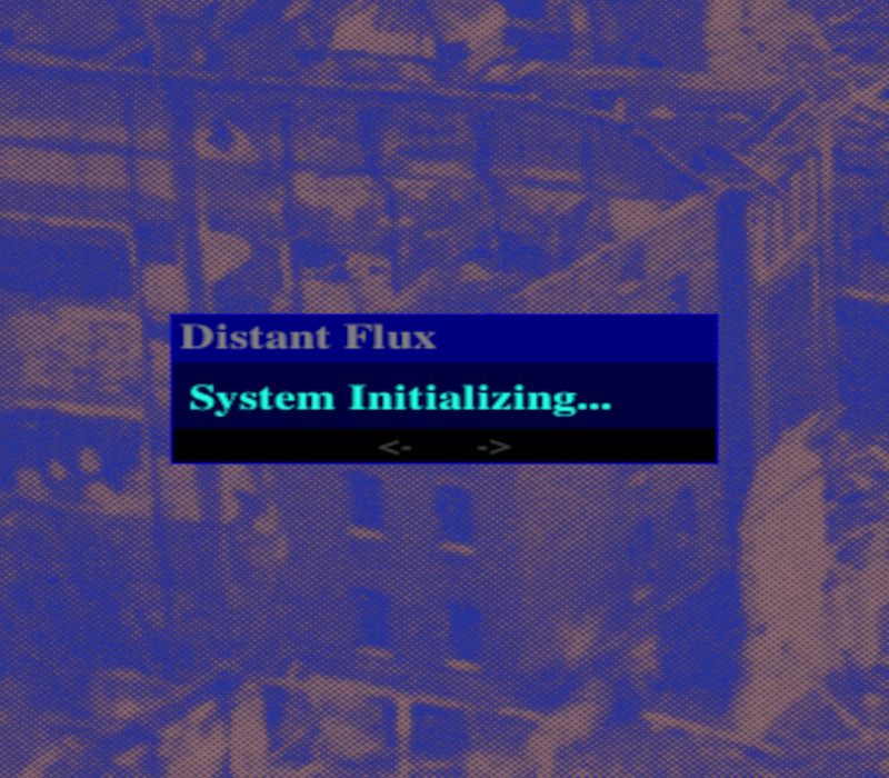 Distant Flux: System Initializing PC Steam CD Key Logo