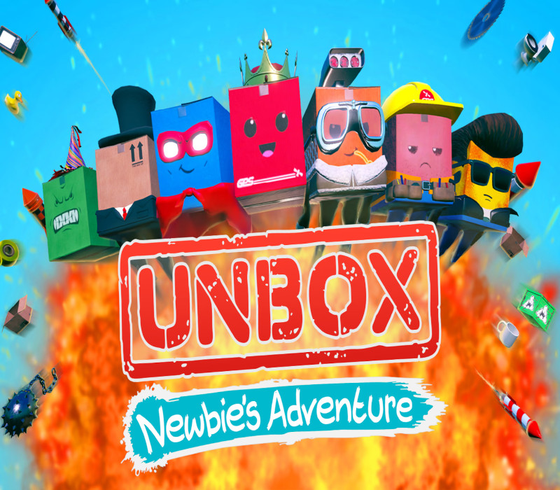 Unbox: Newbie's Adventure Steam CD Key Logo