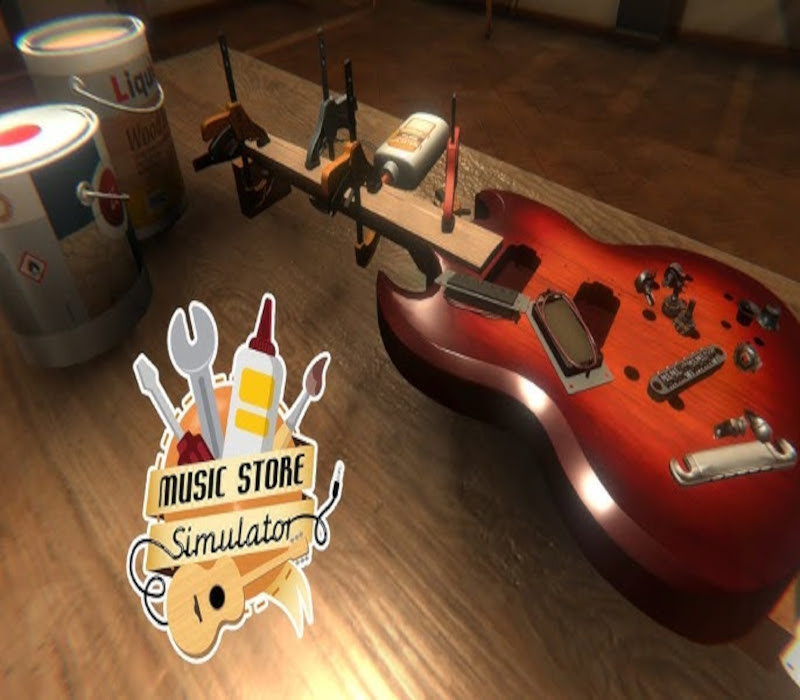 Music Store Simulator Steam CD Key Logo