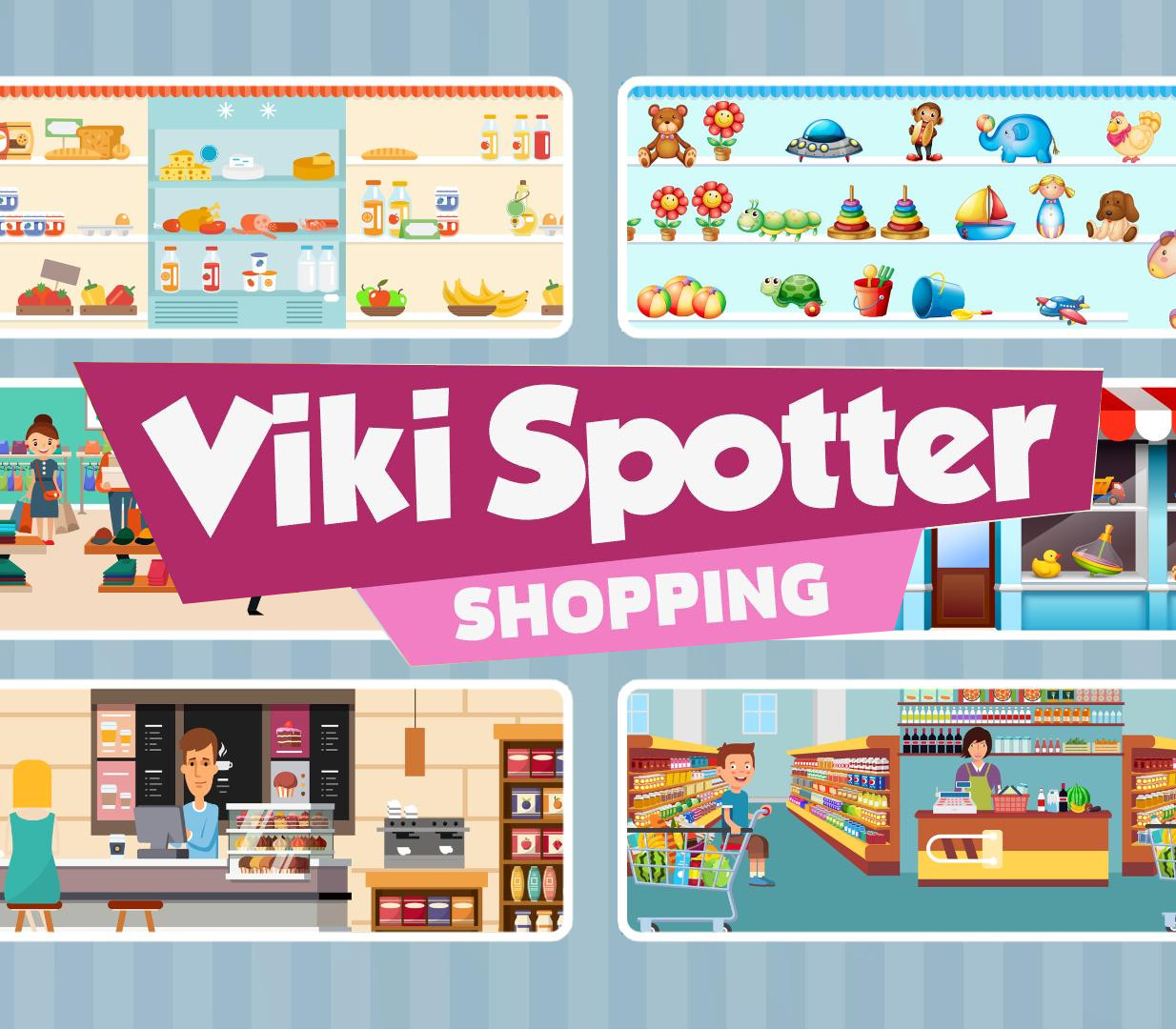 Viki Spotter: Shopping Steam CD Key Logo