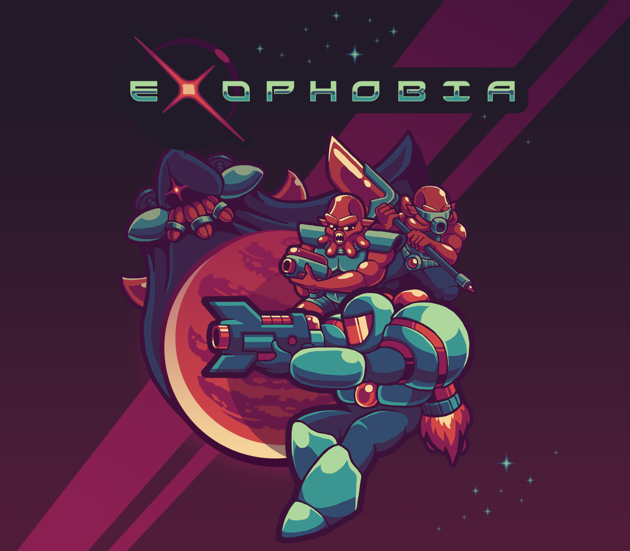 Exophobia PC Steam CD Key Logo