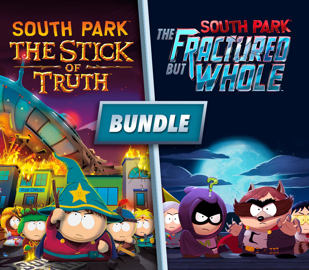 South Park: The Stick of Truth + The Fractured but Whole Gold Edition Bundle EU Ubisoft Connect CD Key Logo
