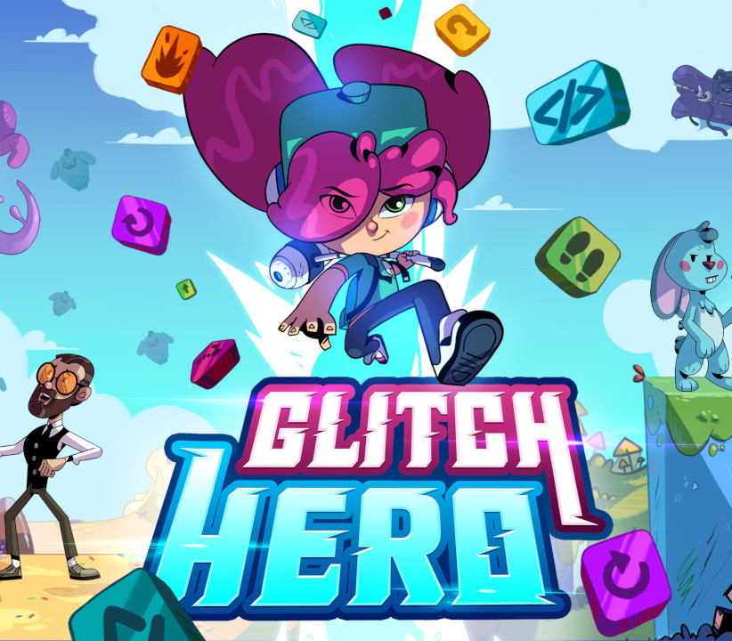 Glitch Hero PC Steam CD Key Logo