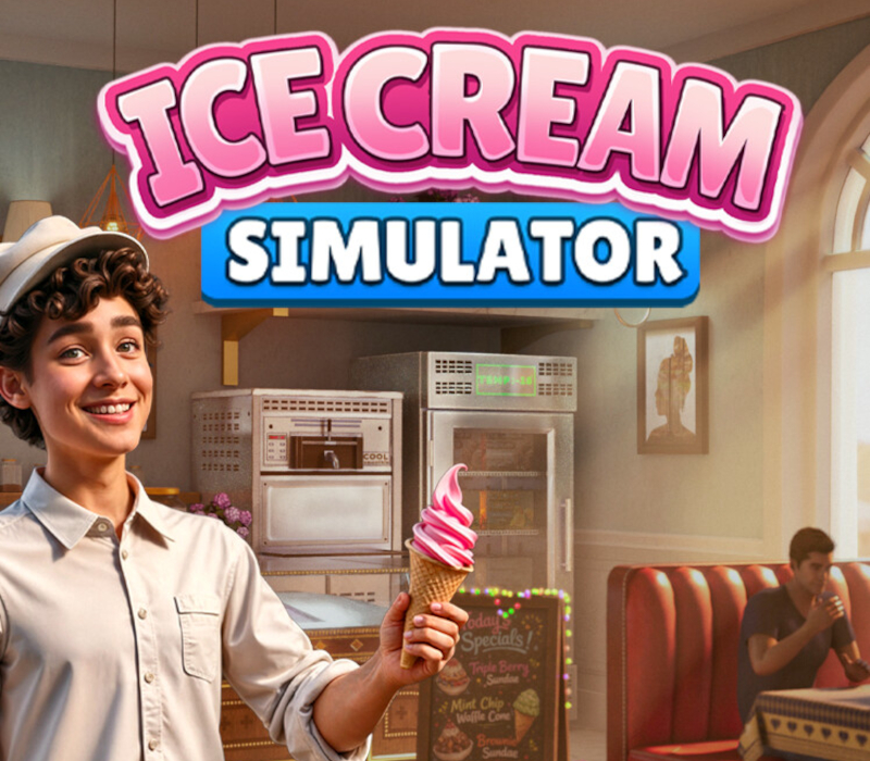 Ice Cream Simulator PC Steam CD Key Logo
