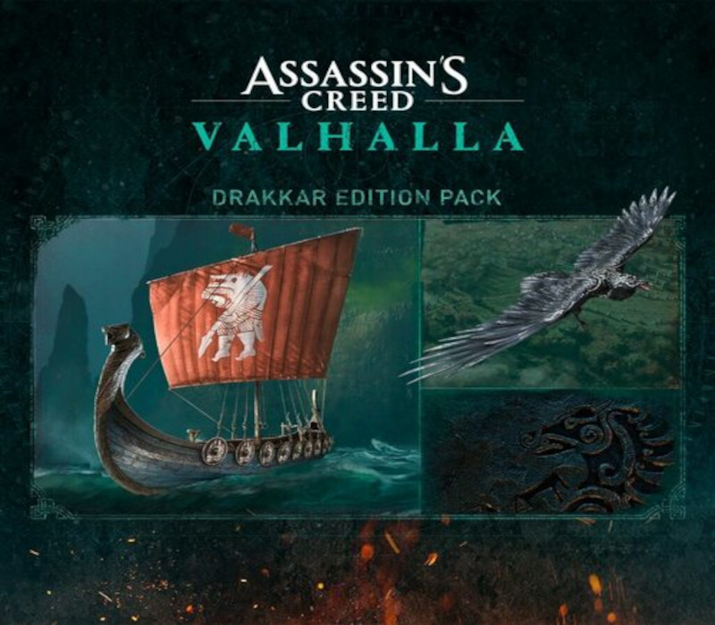 Assassin's Creed Valhalla - Drakkar Content Pack DLC Xbox Series X|S CD Key Logo
