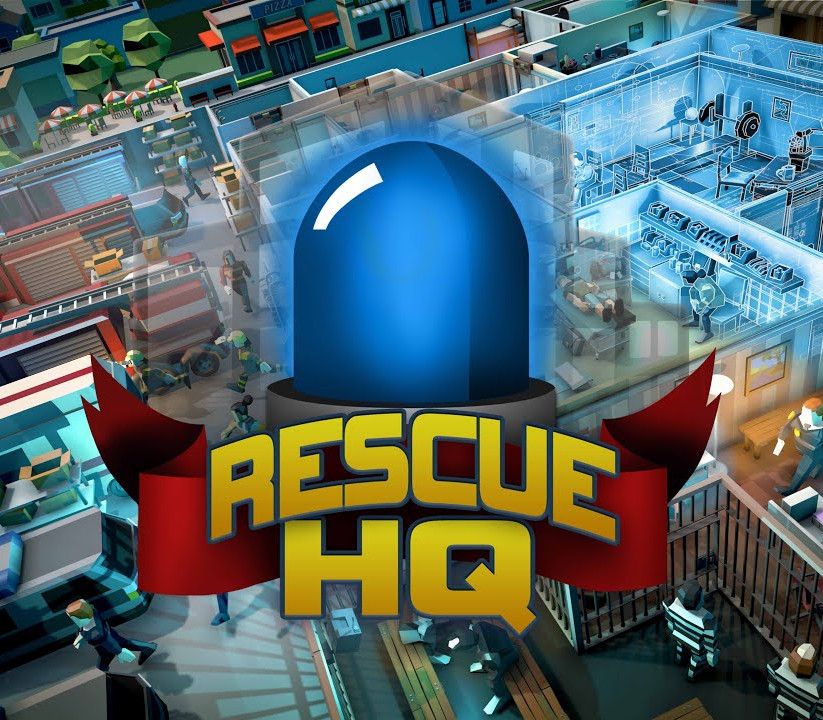 Rescue HQ - The Tycoon Steam CD Key Logo