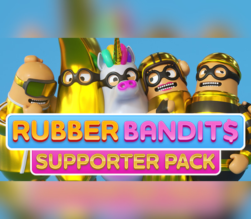 Rubber Bandits - Supporter Pack DLC Steam CD Key Logo