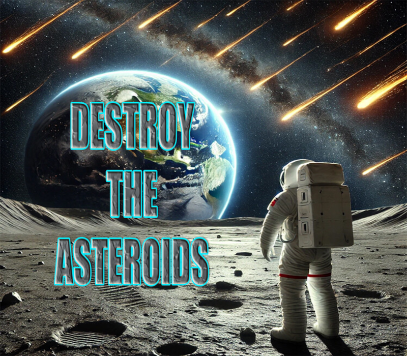 Destroy the Asteroids PC Steam CD Key Logo