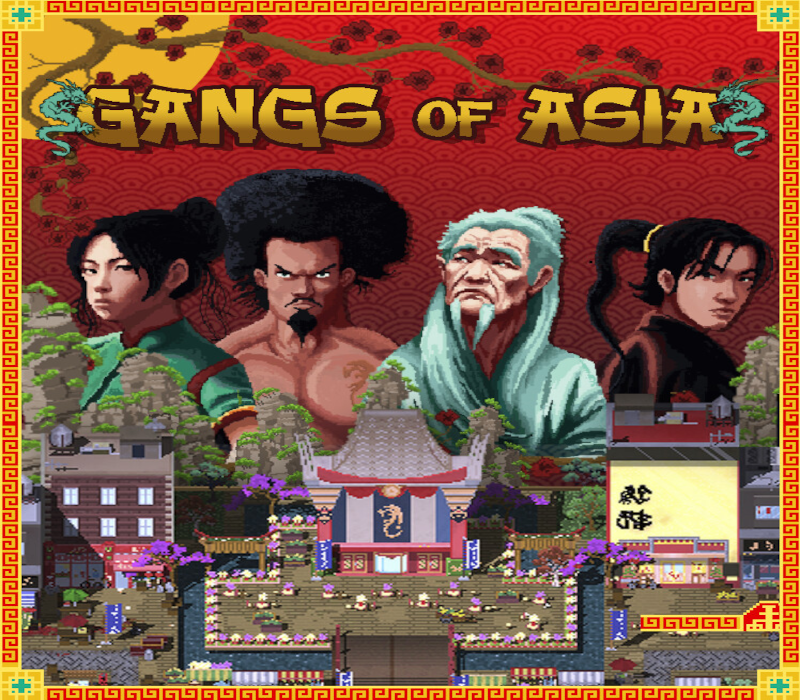 Gangs Of Asia PC Steam CD Key Logo