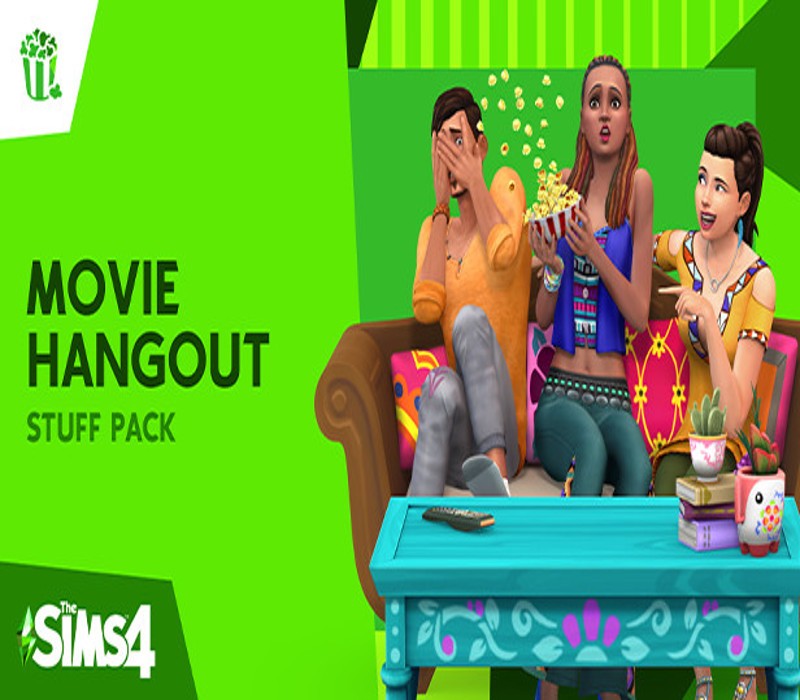 The Sims 4 - Movie Hangout Stuff DLC EU XBOX One CD Key Logo