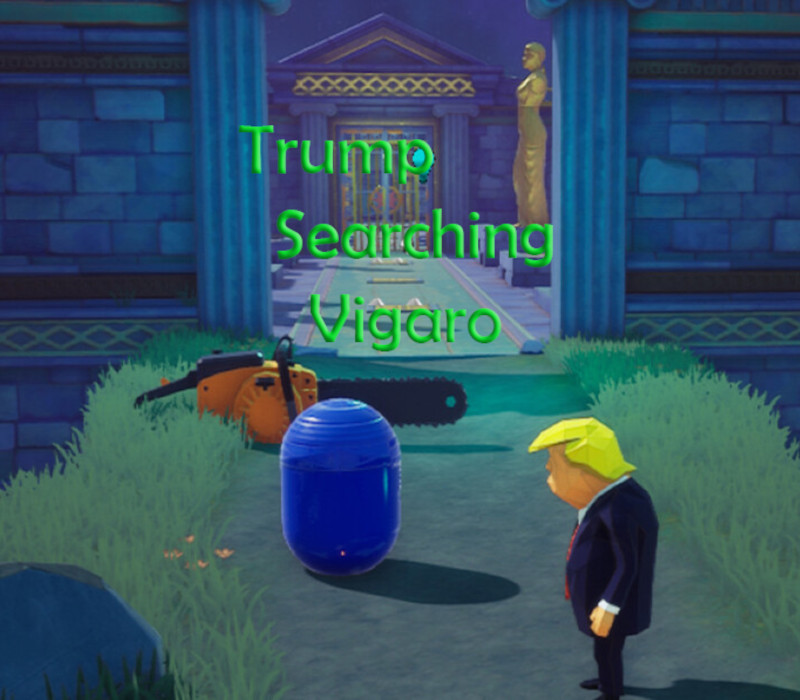 Trump Searching Vigaro PC Steam CD Key Logo