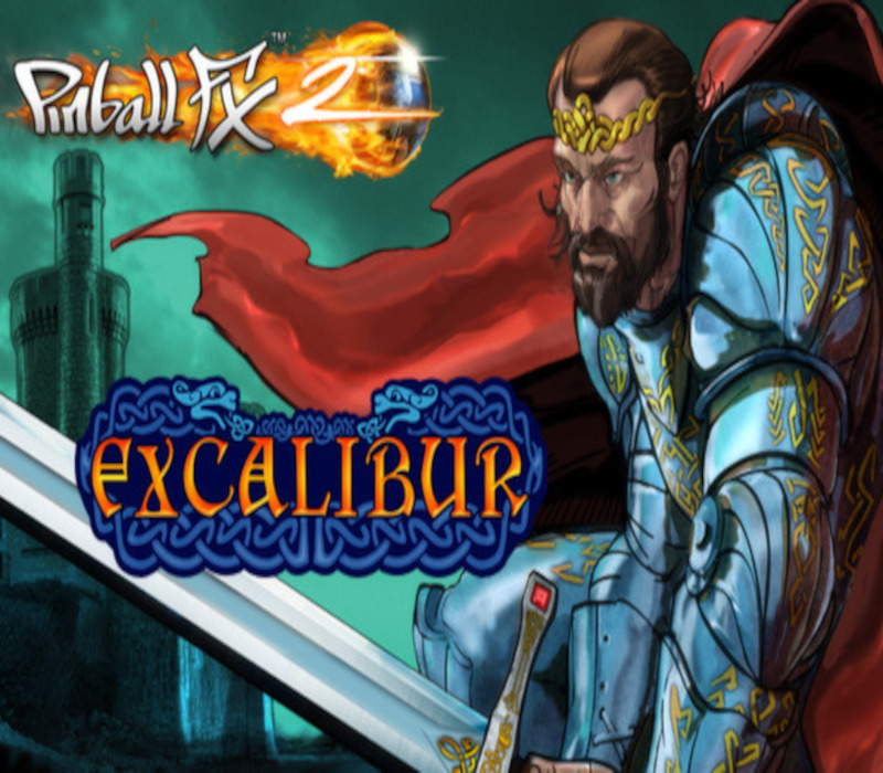 Pinball FX2 - Excalibur Table DLC Steam CD Key Logo
