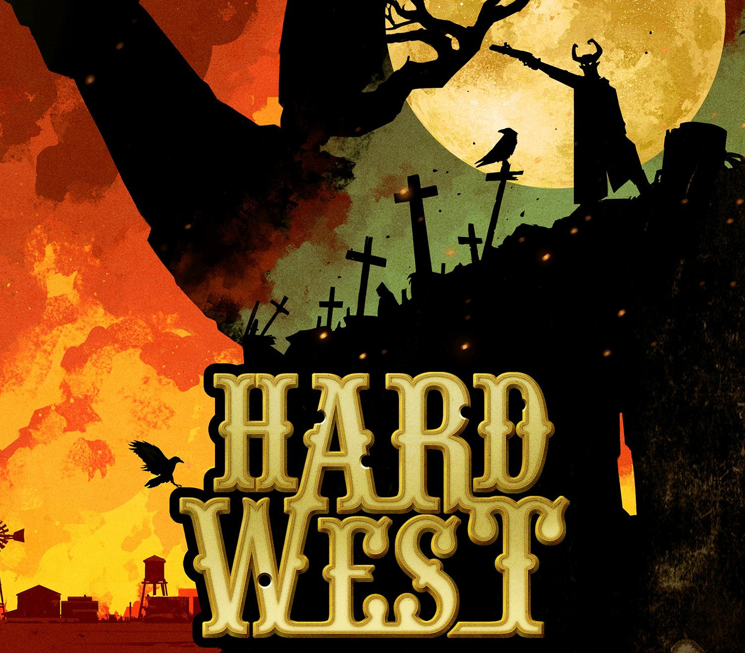 Hard West EU PC Steam CD Key Logo