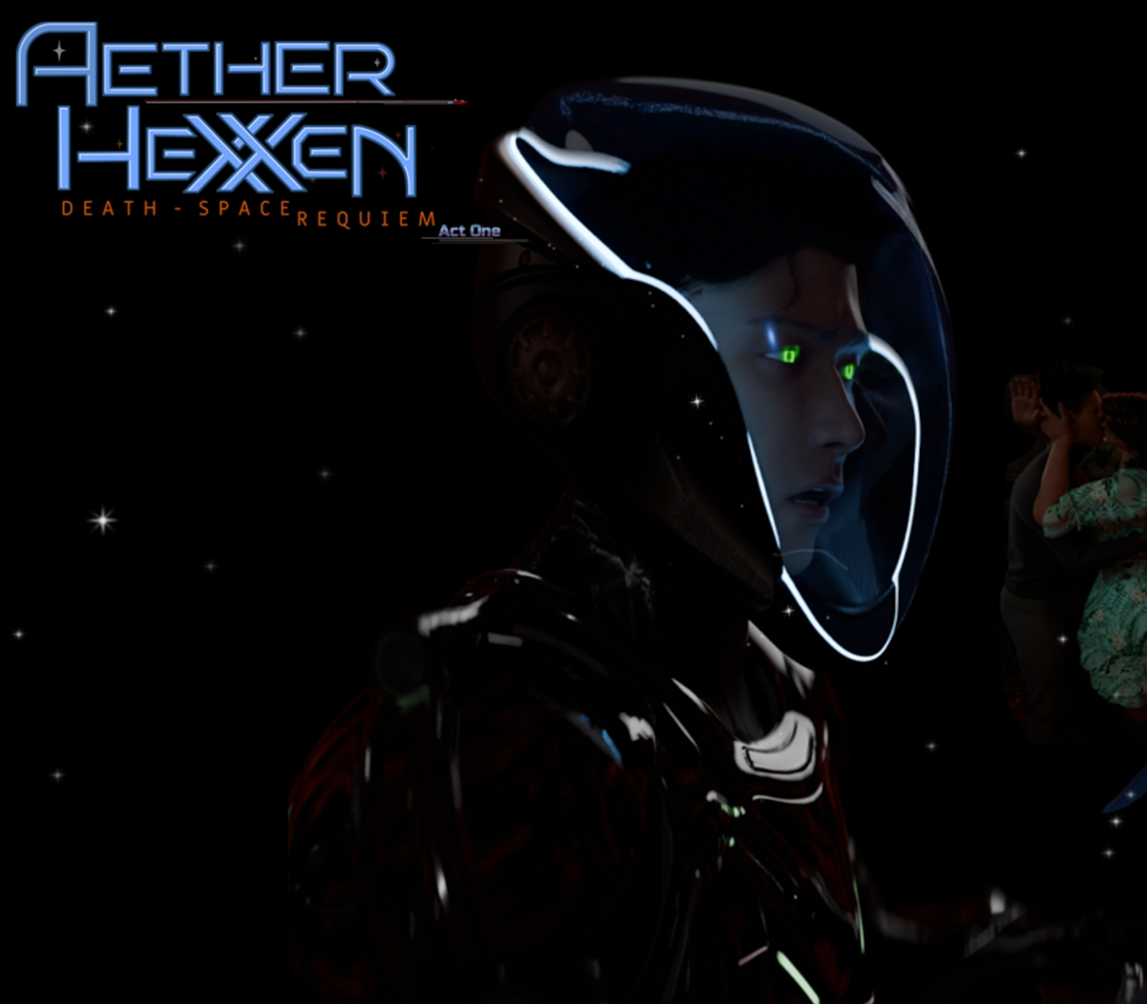 Aether HeXXen: Death-Space Requiem Act1 PC Steam CD Key Logo