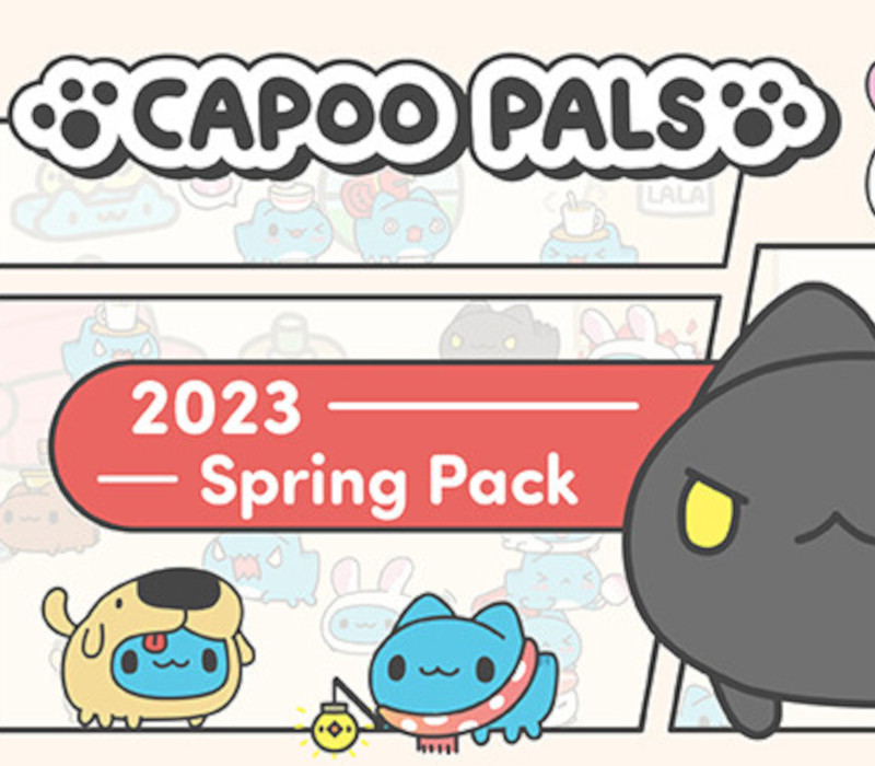Capoo Pals 2023 Spring Pack DLC Steam CD Key Logo