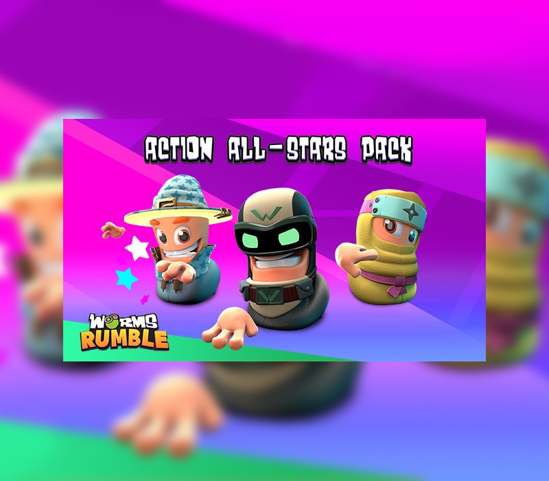 Worms Rumble - Action All-Stars Pack DLC PC Steam CD Key Logo
