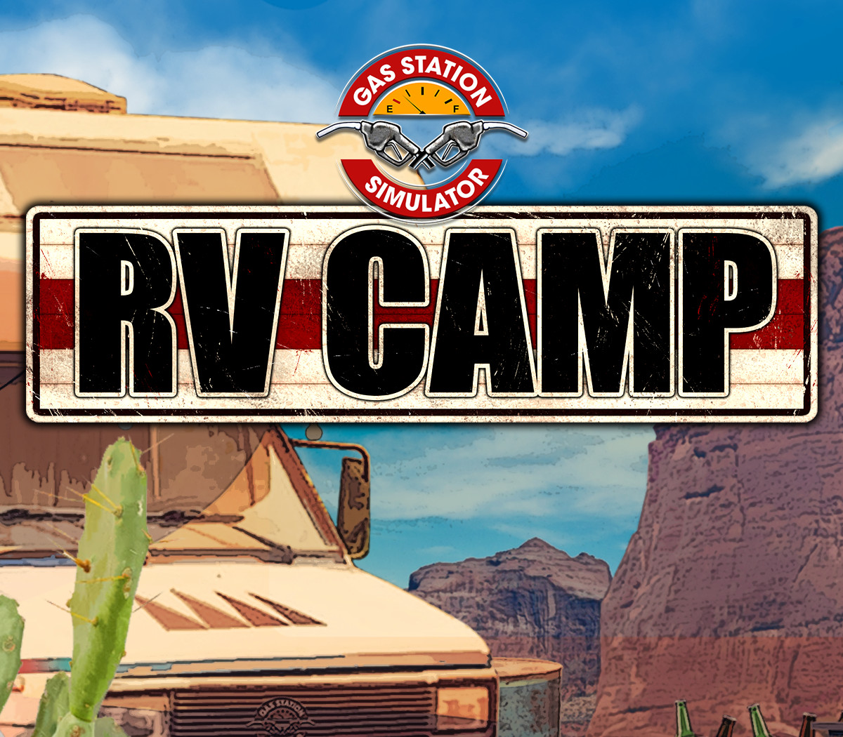 Gas Station Simulator - RV Camp DLC PC Steam CD Key Logo