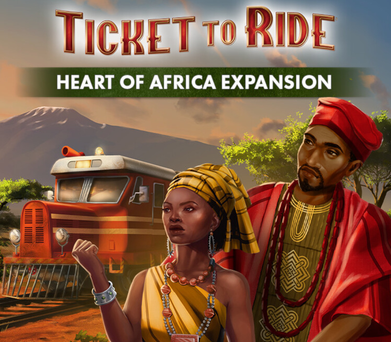 Ticket to Ride - Heart of Africa Expansion DLC PC Steam CD Key Logo