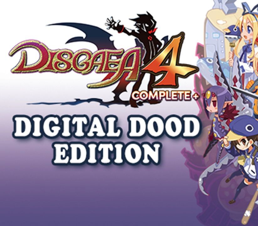 Disgaea 4 Complete+ Digital Dood Edition PC Steam CD Key Logo