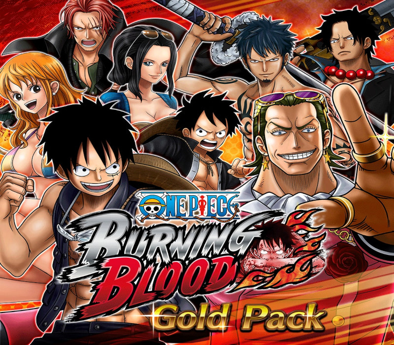 One Piece Burning Blood - Gold Pack DLC Steam CD Key Logo