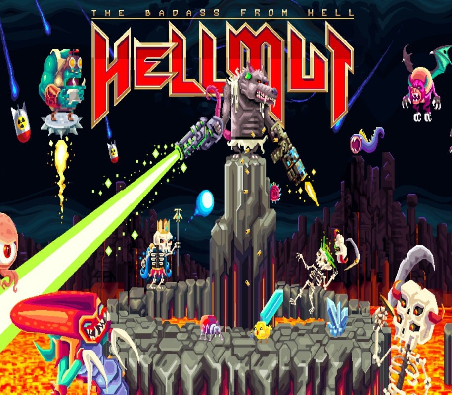 Hellmut: The Badass from Hell Steam CD Key Logo